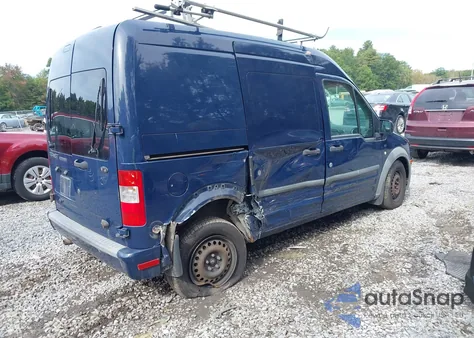 2010 Ford Transit Connect Xlt from USA, damaged, VIN NM0LS7DN1AT011561